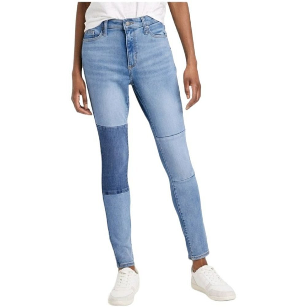 Women's High-Rise Skinny Patched Jeans | Universal Thread | 8